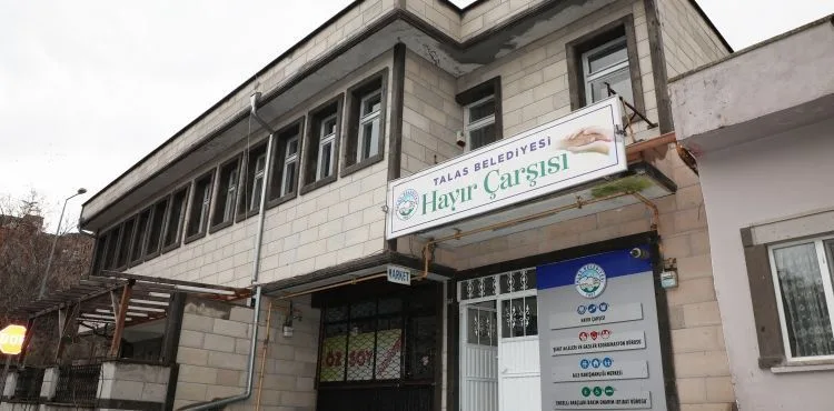 “TALAS HAYIR ÇARŞISI ALAN EL İLE VEREN EL ARASINDA KÖPRÜ”