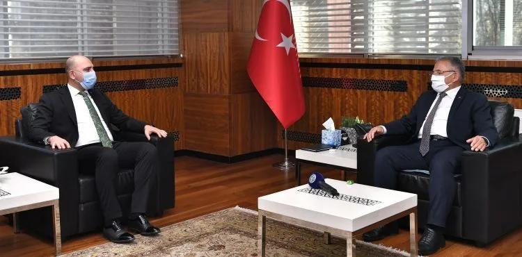BORSA YÖNETİMİNDEN BÜYÜKKILIÇ’A TEŞEKKÜR ZİYARETİ