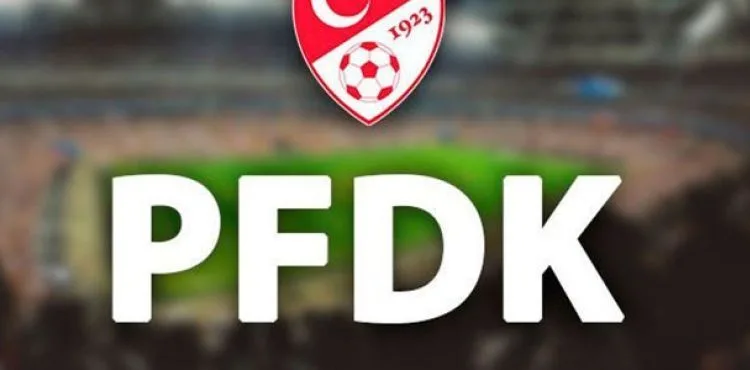 PFDK ceza yağdırdı