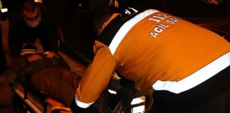 Sivil polis aracı ile otomobil çarpıştı: 1 yaralı