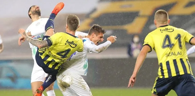 Fenerbahçe - Çaykur Rizespor: 1-0