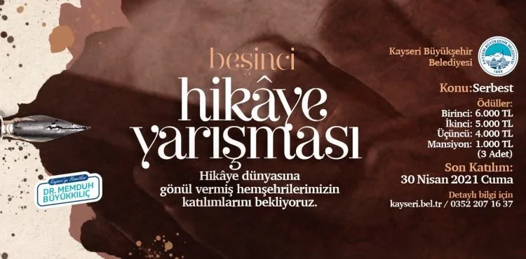 OKUR-YAZAR DOSTU BÜYÜKŞEHİR’DEN 5. HİKÂYE YARIŞMASI