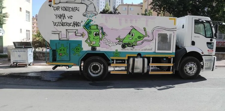 TALAS’IN SOKAKLARINA HİJYEN VE GÜZEL KOKULAR HAKİM