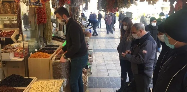 Melikgazi Belediye Zabıtası esnafı denetledi