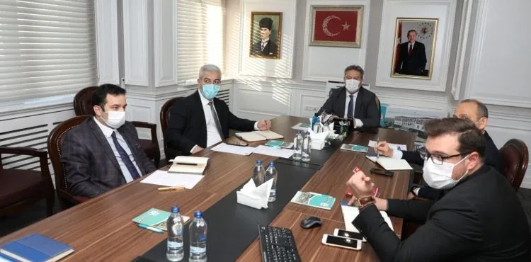 BAŞKAN PALANCIOĞLU, BİRİM MÜDÜRLERİ 2021 YILINI PLANLADI