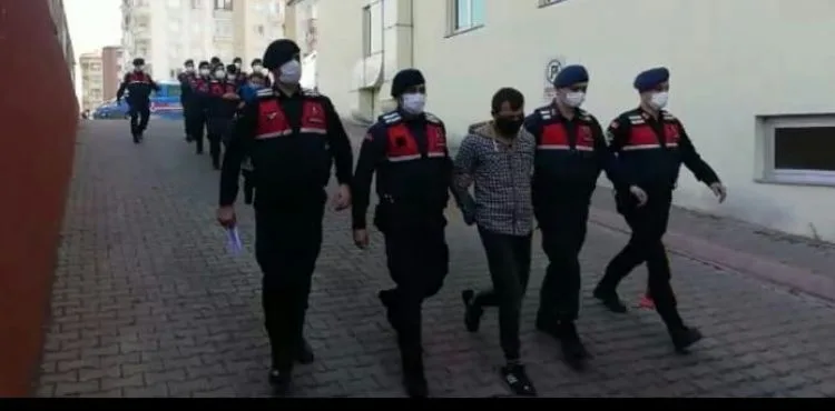 Kayseri'de enerji nakil kablosu çalan 4 hırsız tutuklandı