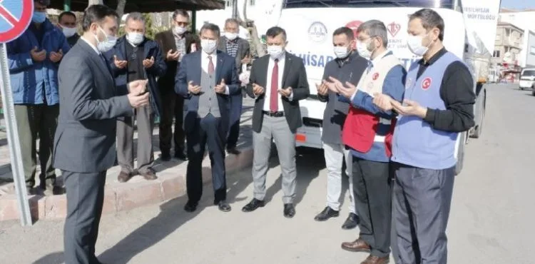 Yeşilhisar'dan İdlib'e yardım
