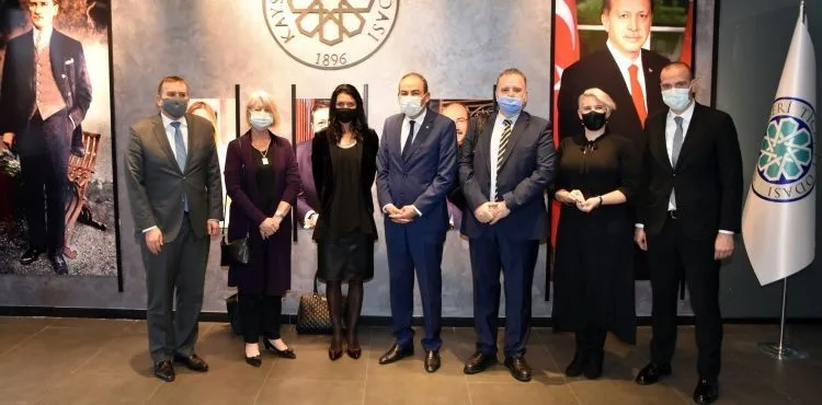 5 ÜLKENİN BÜYÜKELÇİLERİNDEN KTO’YA ZİYARET
