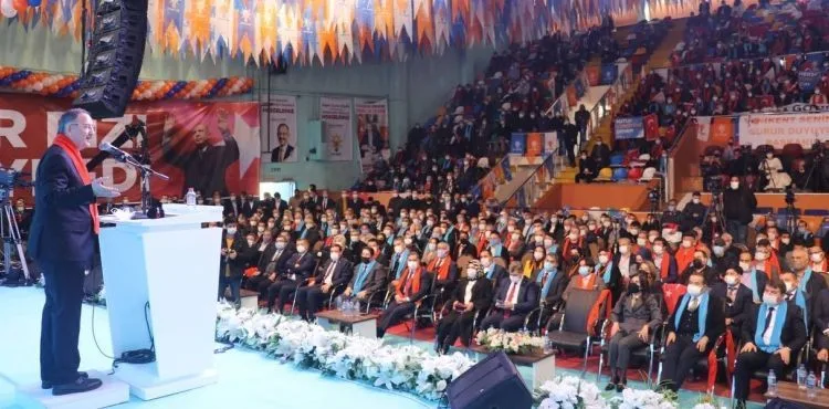 ÖZHASEKİ, AK PARTİ AKSARAY 7. OLAĞAN İL KONGRESİ’NE KATILDI