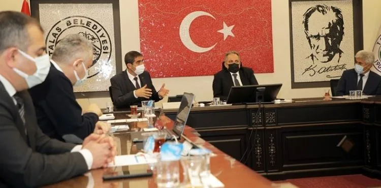 TALAS’TA KASKİ YATIRIMLARI MASAYA YATIRILDI