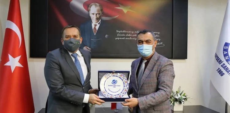 Beş Ülke Büyükelçisinden KAYSO’ya Ziyaret