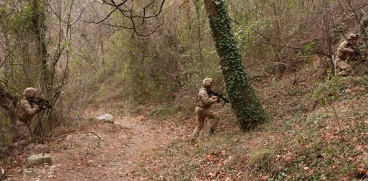 'Eren-8 Amanoslar' operasyonunda 7 depo, 2 sığınak imha edildi