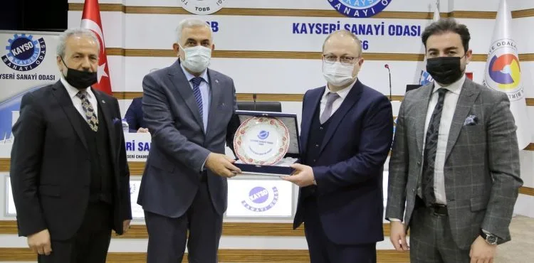 Özbekistan İşadamları Heyetinden KAYSO’ya Ziyaret