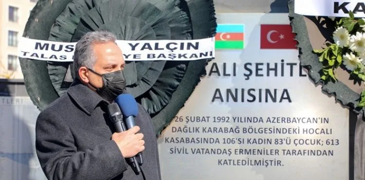 HOCALI ŞEHİTLERİ TALAS’TA ANILDI