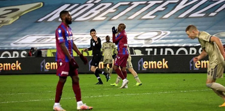 Trabzonspor - Fenerbahçe: 0-1