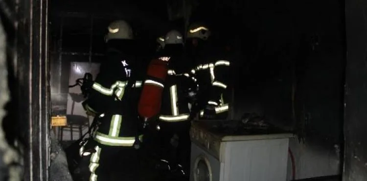 Kayseri’de alkol aldığı evi ateşe verdi