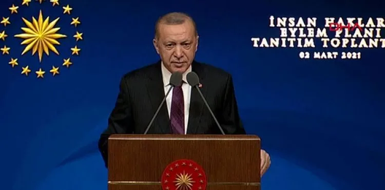 Cumhurbaşkanı Erdoğan, İnsan Hakları Eylem Planı'nı açıkladı