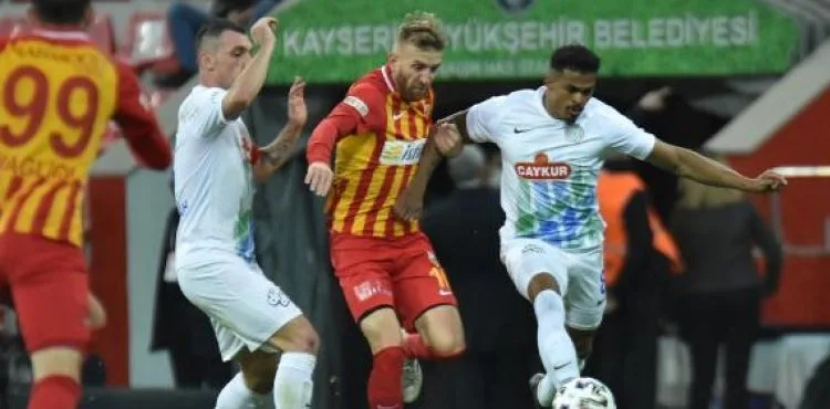 Hes Kablo Kayserispor-Çaykur Rizespor: 2-1