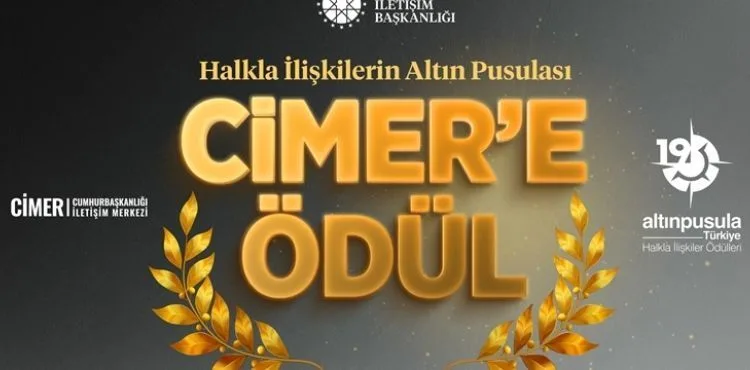 CİMER “ALTIN PUSULA” ÖDÜLÜ KAZANDI