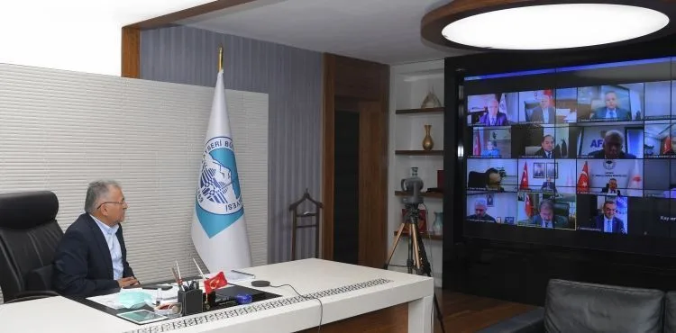BAŞKAN BÜYÜKKILIÇ, İL PANDEMİ KURULU TOPLANTISI’NA KATILDI
