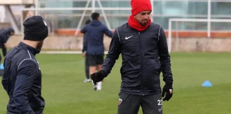 Kayserispor'da Fatih Karagümrük maçı hazırlıkları sürdü