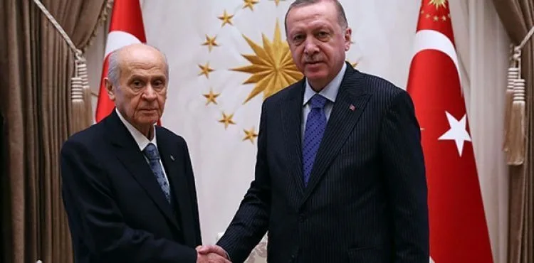 Erdoğan, Bahçeli'yi tebrik etti