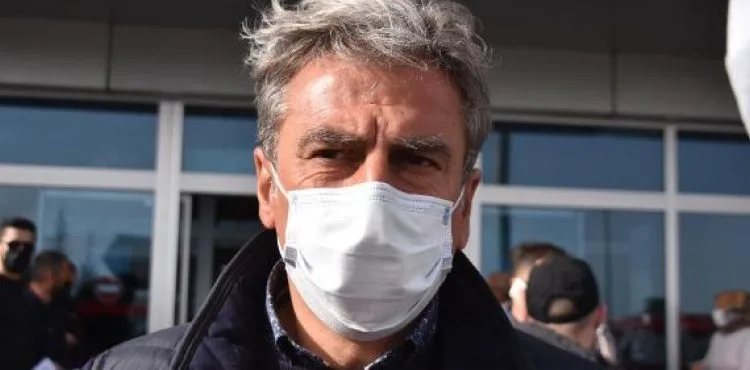 Kayserispor'un yeni teknik direktörü Hamza Hamzaoğlu, Kayseri'ye geldi