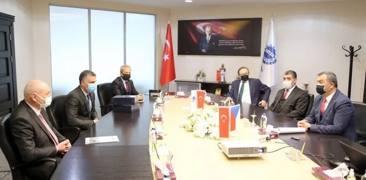 Çek Cumhuriyeti Ankara Büyükelçisinden KAYSO’ya Ziyaret