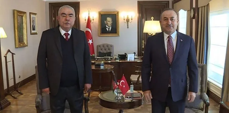 Bakan Çavuşoğlu, Raşid Dostum ile görüştü