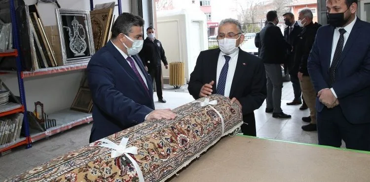BÜYÜKKILIÇ, EL EMEĞİ GÖZ NURU ÜRÜNLERİN YER ALDIĞI E 38’İ YERİNDE İNCELEDİ