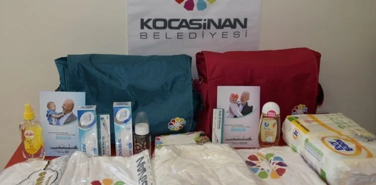 KOCASİNAN’DA 20 BİN 111 AİLEYE ‘HOŞ GELDİN BEBEK’ HEDİYESİ