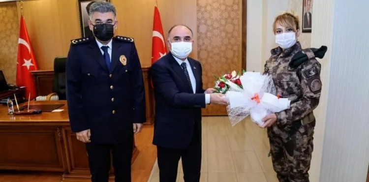Vali Günaydın’a Polis Haftası ziyareti
