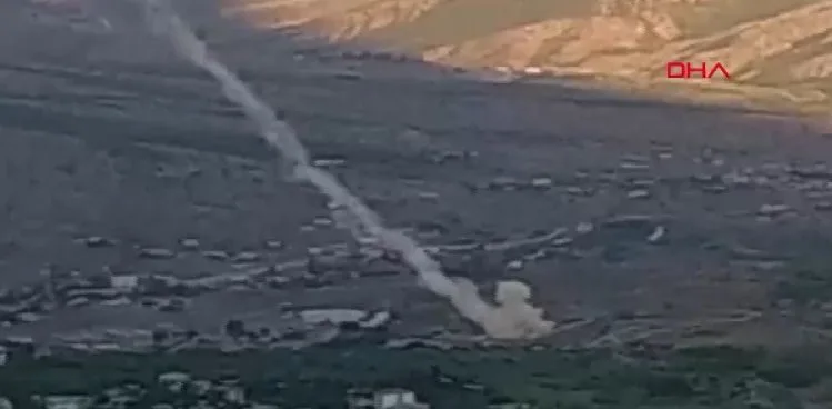 Irak'ın kuzeyinde PKK'ya havadan ve karadan operasyon