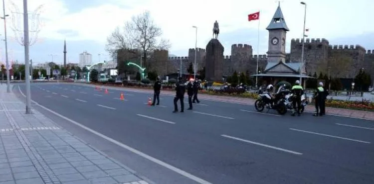 Kayseri’de ‘koronavirüs’ sessizliği