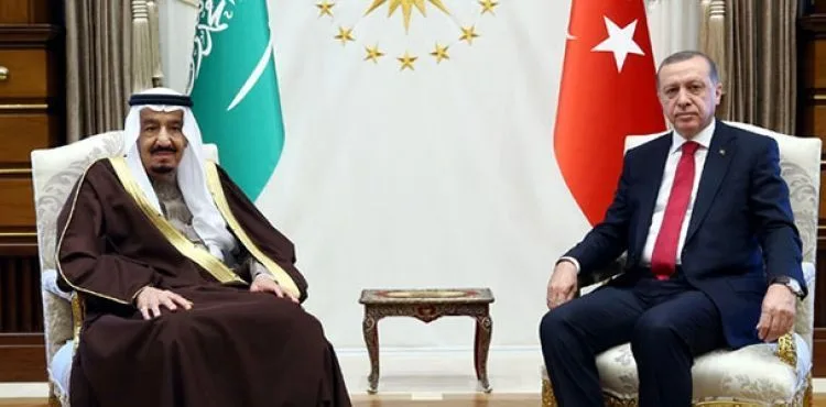 Cumhurbaşkanı Erdoğan, Suudi Arabistan Kralı Selman bin Abdülaziz ile görüştü