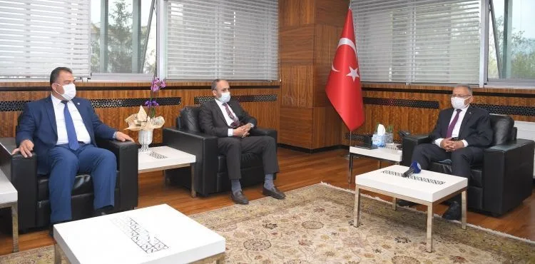 BBP HEYETİ, BAŞKAN BÜYÜKKILIÇ’I ZİYARET ETTİ