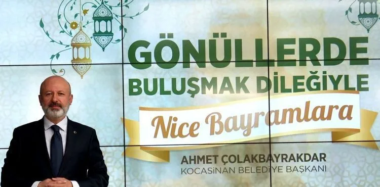 BAŞKAN ÇOLAKBAYRAKDAR, “YANIMIZDA OLMASANIZ DA HEP GÖNLÜMÜZDESİNİZ”