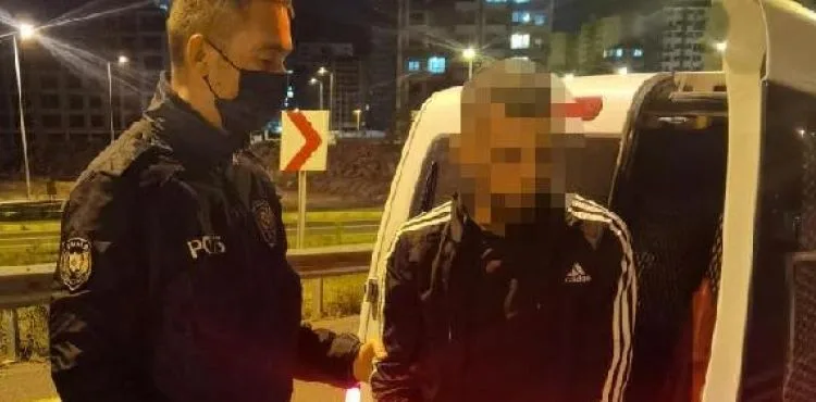 Kayseri'de polisten kaçan ehliyetsiz sürücüye 7 bin TL ceza