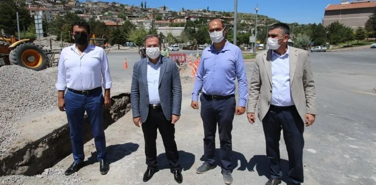 BAŞKAN ÖZDOĞAN ÖRENDERE KANALI’NDA İNCELEMEDE BULUNDU