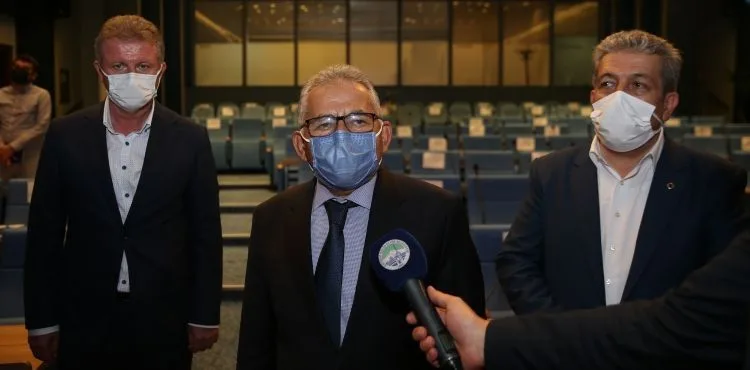 BAŞKAN BÜYÜKKILIÇ’A “ULAŞIM” SUNUMU