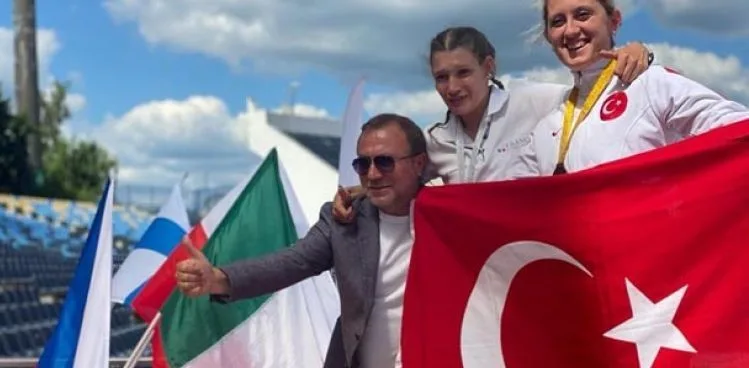 Özel sporcu Fatma Damla heptatlonda dünya şampiyonu oldu