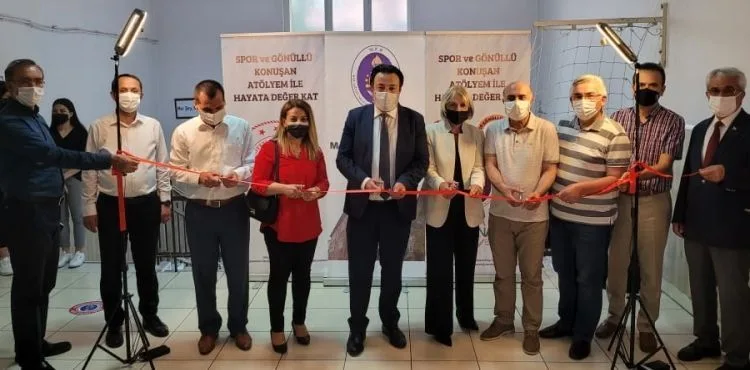 Kocasinan Mesleki ve Teknik Anadolu Lisesinde sesli kütüphane açıldı.
