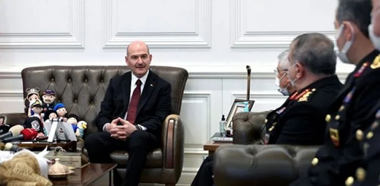 Bakan Soylu: Virüsten etkilenmeyen tek faaliyet terörle mücadeledir