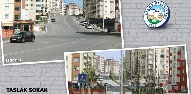 TALAS’TA REFÜJ VE KAVŞAKLARDA ÇARPICI DEĞİŞİM