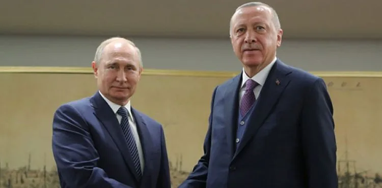 Cumhurbaşkanı Erdoğan, Rusya Devlet Başkanı Putin ile görüştü