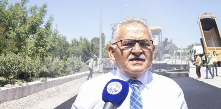 BÜYÜKŞEHİR, HİSARCIK-HACILAR ARASINDAKİ YOLDA SONA YAKLAŞTI