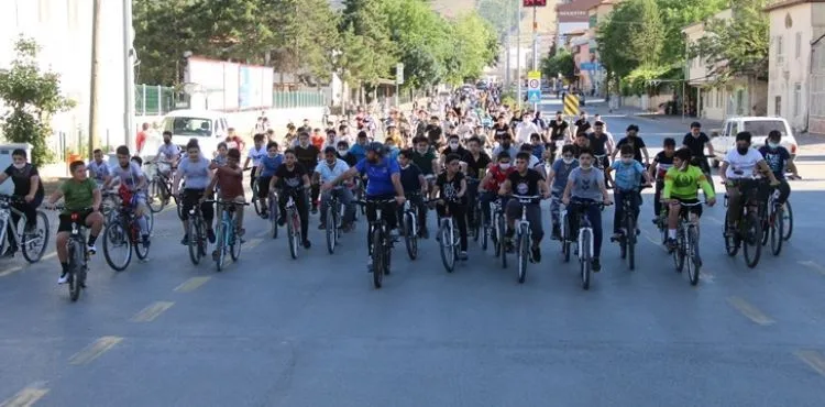 YAHYALI BİSİKLET TURUNA BÜYÜK İLGİ