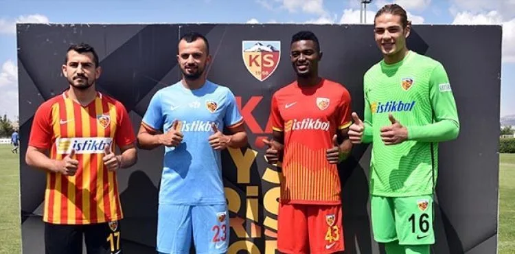 Yukatel Kayserispor'un yeni sezon formaları tanıtıldı