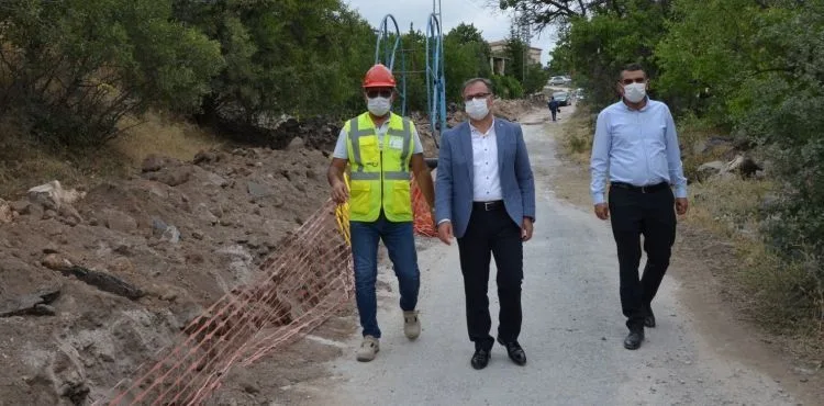 BAŞKAN ÖZDOĞAN HASAN DEDE CADDESİ’NDE