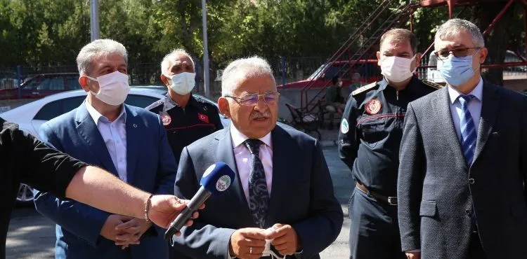 BÜYÜKKILIÇ’TAN İTFAİYEYE TEŞEKKÜR ZİYARETİ